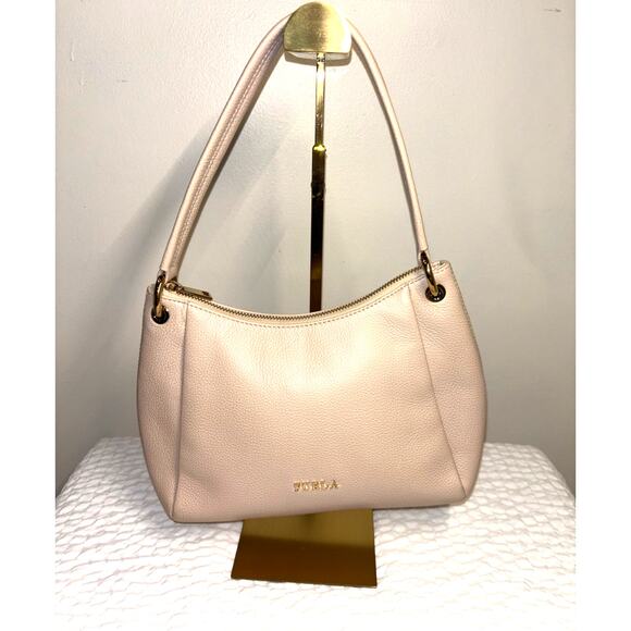 Furla Ivory Leather 2 Way Hobo - Picture 1 of 6